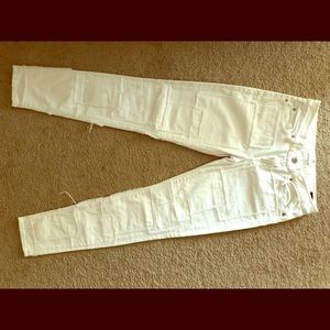 Seven for All Mankind White jeans